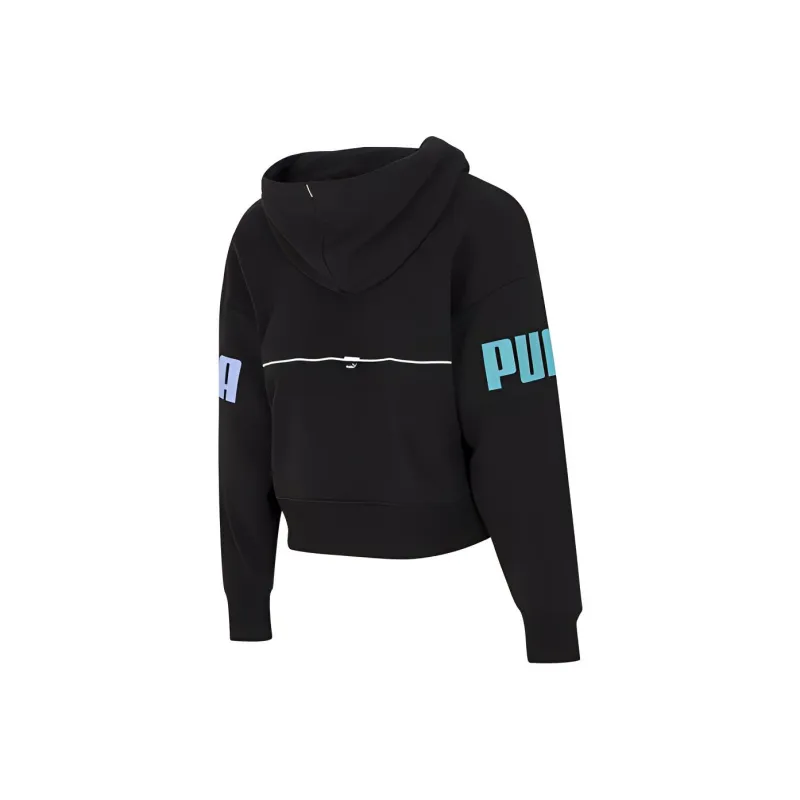 PUMA Drop Shoulder Sleeve T-Shirt Women's Black-1