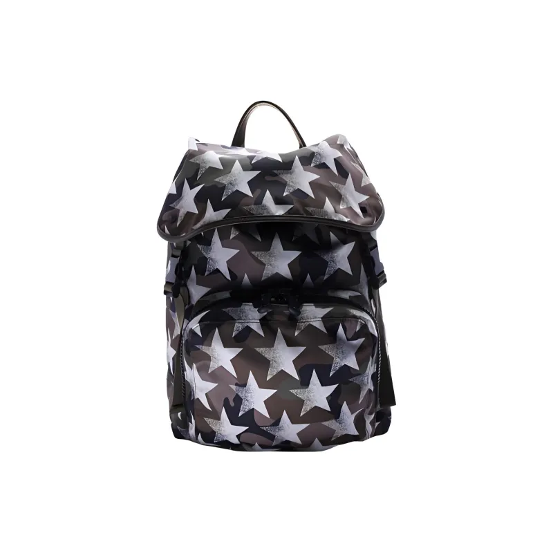 Valentino Nylon Backpack Men's Camouflage-0