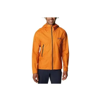 MOUNTAIN HARDWEAR Waterproof And Windproof Windbreaker Jacket Men's Orange