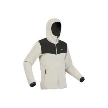 DECATHLON SH100 Jackets Coats Men's Light White Gray