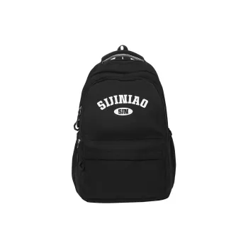 OUZIHUANG Nylon Backpack Unisex Black/Pink/Green/Blue/Khaki/Red Blue