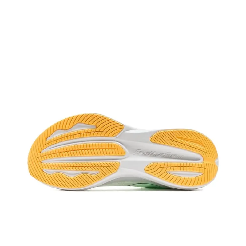 XTEP Abrasion Resistant Slip Resistant Low Top Training Running Shoes Men's White Green-4