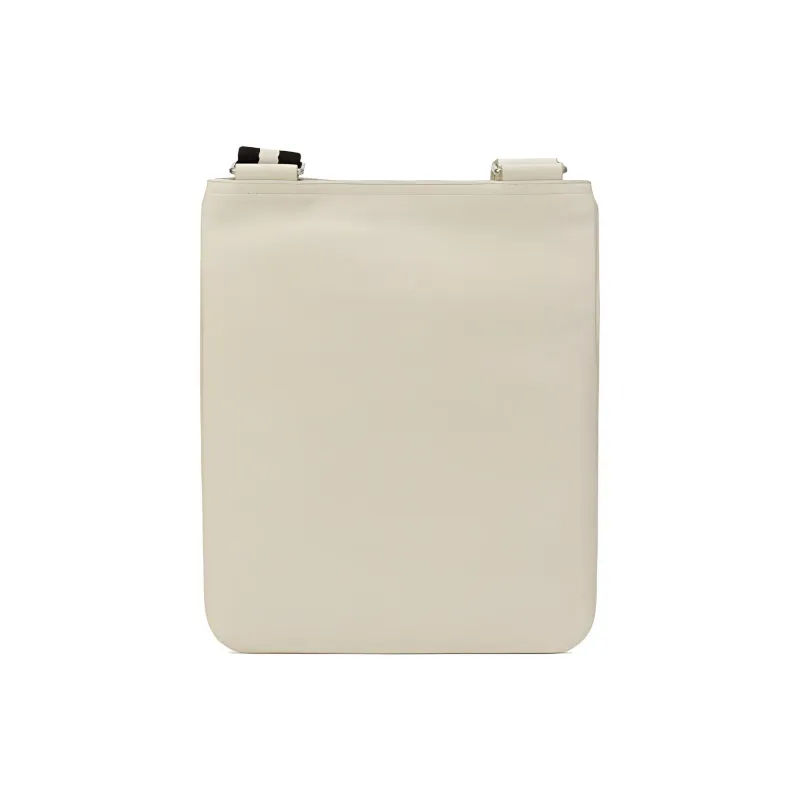 BALLY Genuine Leather Shoulder Bag Crossbody Bag Men's White-2