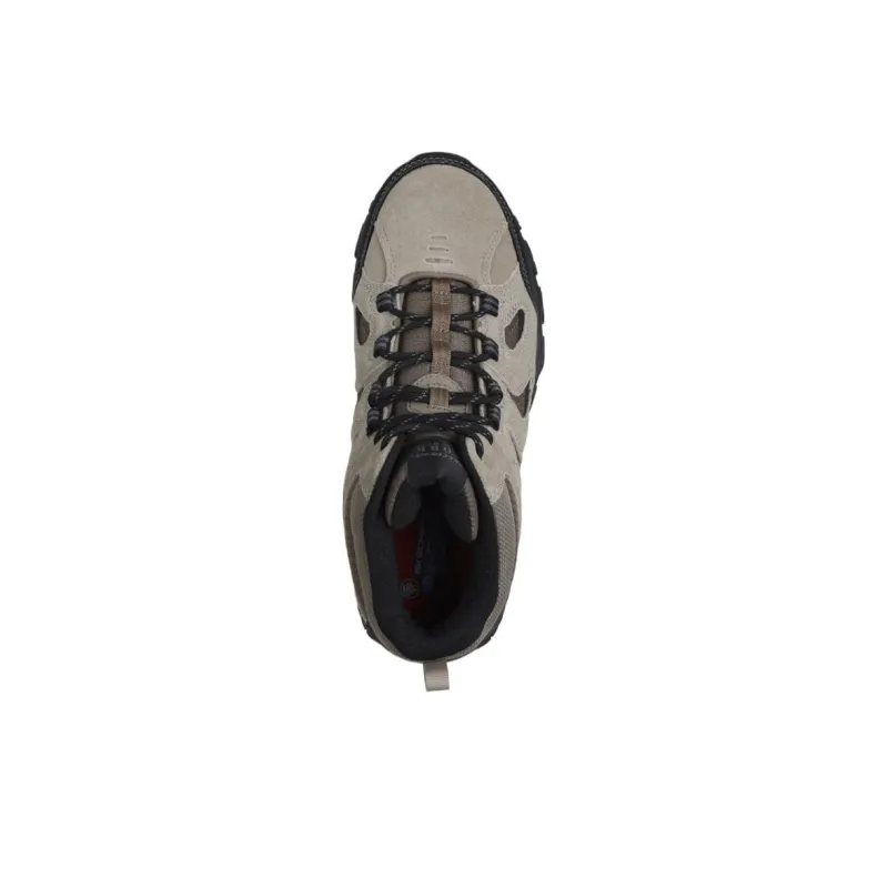 Skechers After Burn High Top Hiking Shoes Men's Umber-4