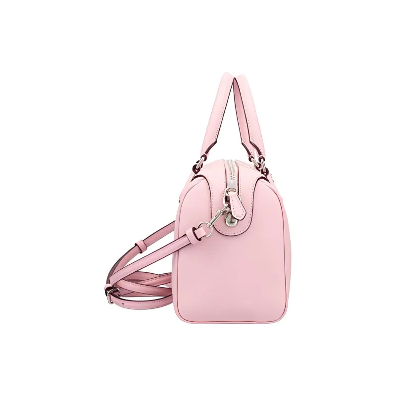 COACH Bennett Genuine Leather Boston Bag Handbag Shoulder Bag Crossbody Bag Mini Women's Light Cherry Blossom Pink-2