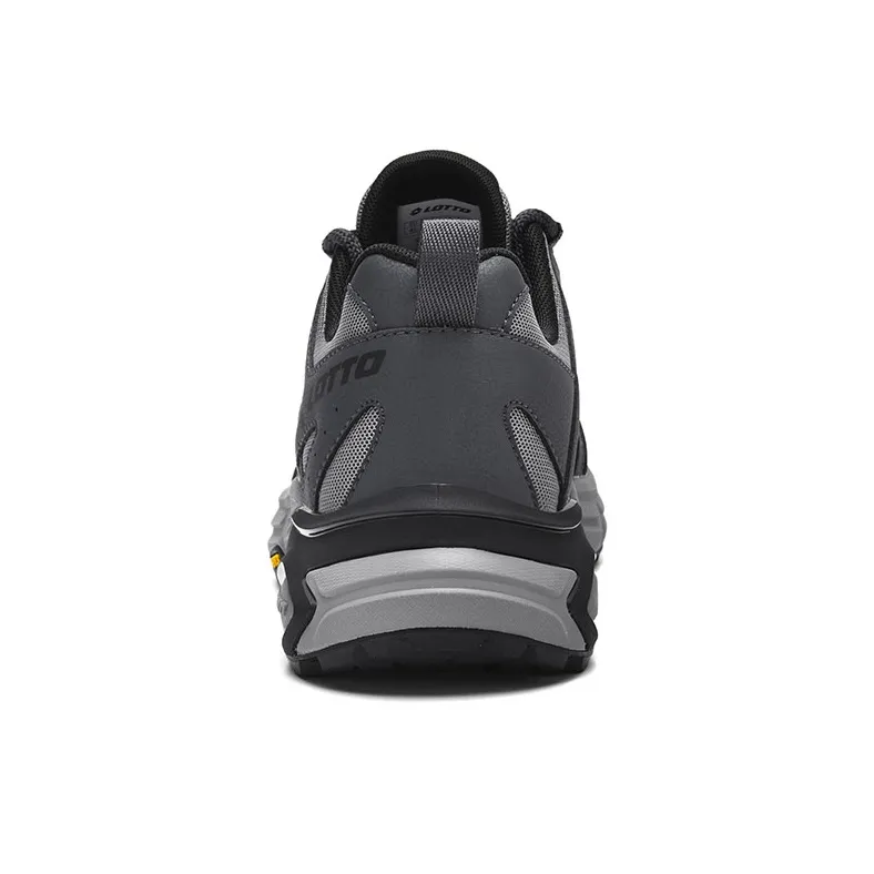 LOTTO Joy Journey Slip Resistant, Abrasion Resistant, Breathable, Support Grip Low Top Hiking Shoes Men's Dark Gray-3