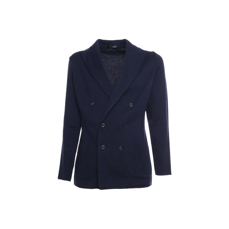 LARDINI Business Suit Men's Dark Blue-0