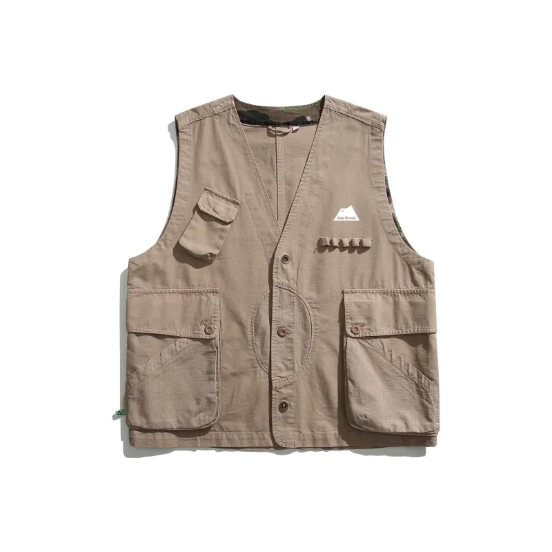 CLOR Vests Unisex Khaki-0