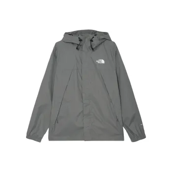 THE NORTH FACE Outdoor Hiking Water Resistant Windproof Breathable Windbreaker Jacket Men's Gray