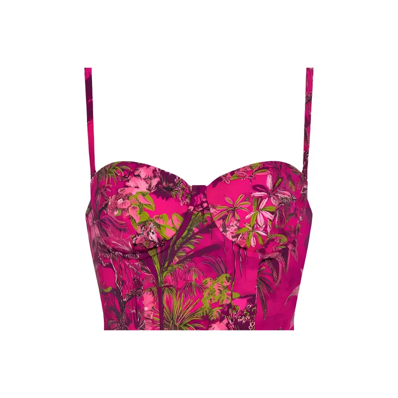 DIOR One-piece Swimsuit Women's Pink-4