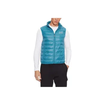 EMPORIO ARMANI EA7 Vests Men Blue