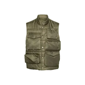 MM6 Maison Margiela Pocket Detailed Padded Vest