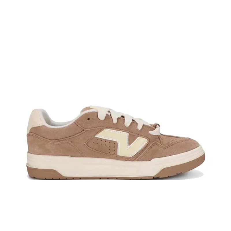 Vans Upland Anti Slip Wear Resistant Low Top Skateboard Shoes Unisex Brown-1