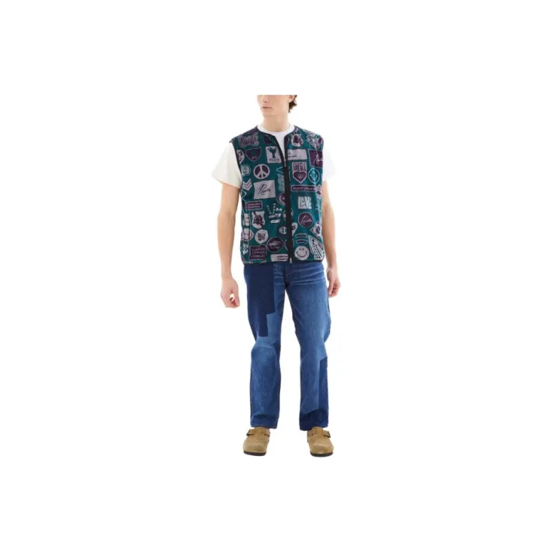 Needles Sportswear W.U. Piping Vest-0