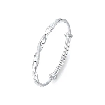 UZIID Sterling Silver Bangles Women's