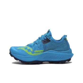 Saucony Endorphin Lift Anti Slip Wear Resistant Low Top Running Shoes Women's Blue