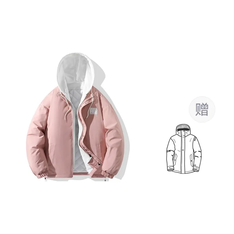 FIDO DIDO Puffer Jackets Unisex-19