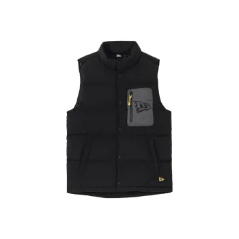 New Era Vests Unisex Black