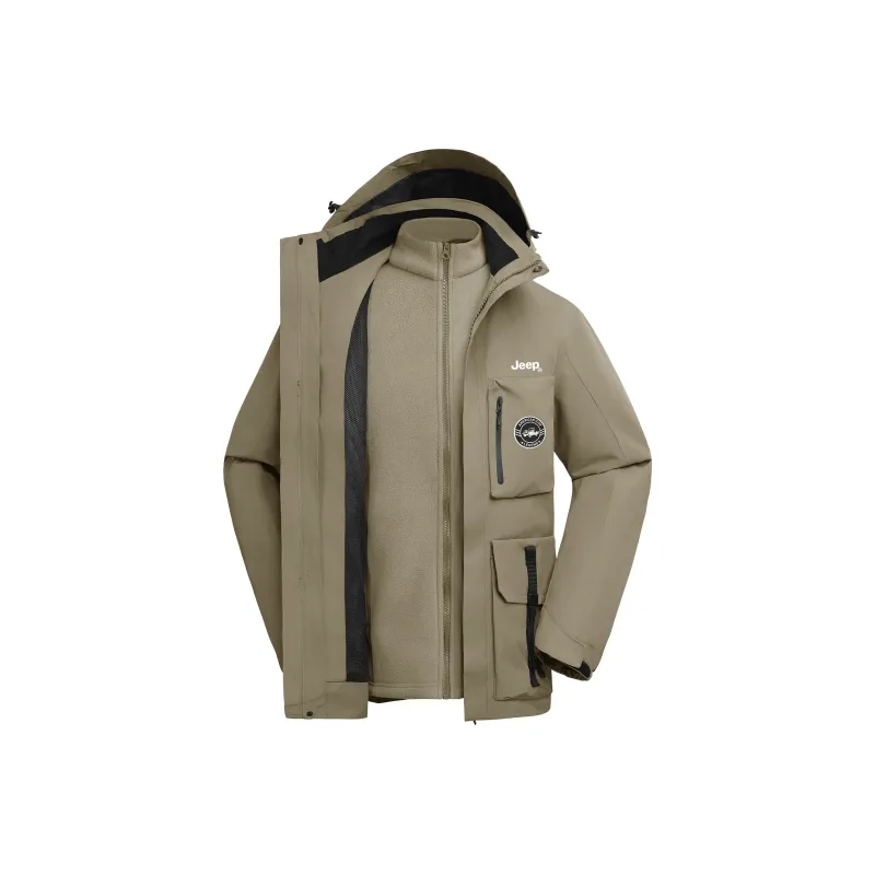 Jeep Windbreaker Trench Coat Unisex-4