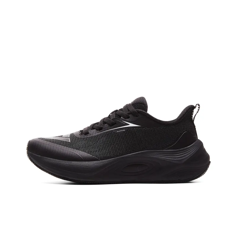 PEAK Aero Wind 2.0 Low Top Casual Running Shoes Women's All Black-0