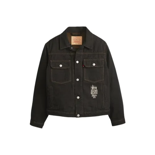 Stussy X Levi's Crispy Rinse Trucker Jacket