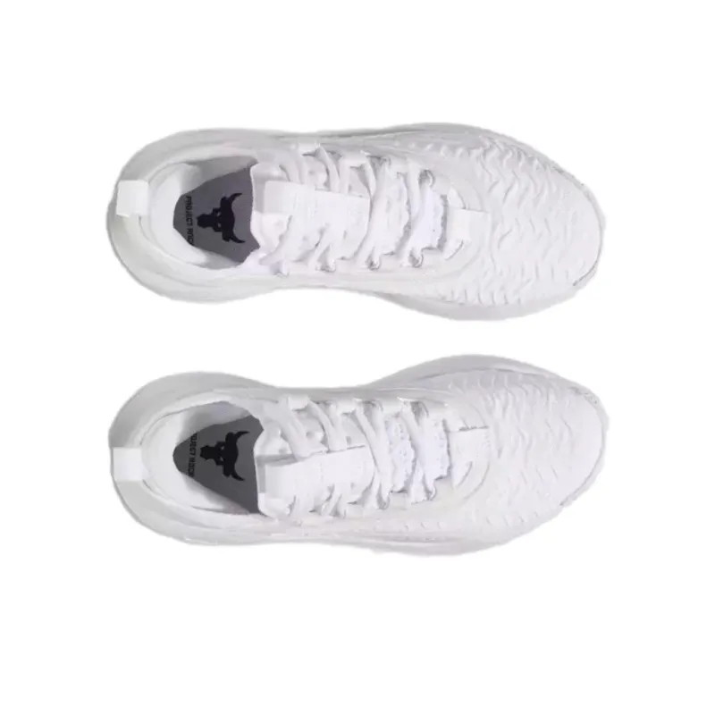 Under Armour Anti Slip Wear Resistant Low Top Training Shoes Women's White-3