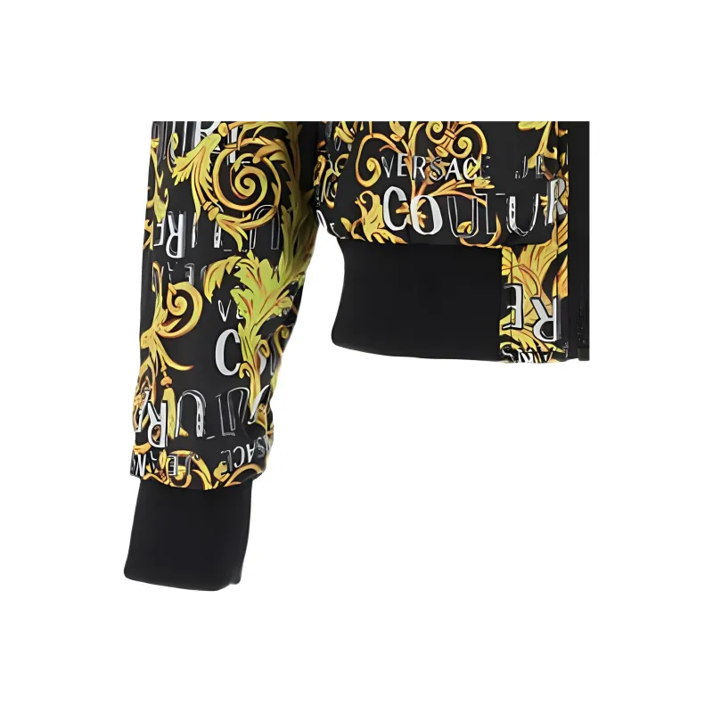 VERSACE JEANS Reversible Padded Bomber Jacket-5