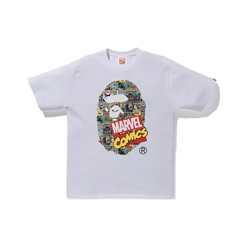 A BATHING APE X Marvel Comics Ape Head Tee