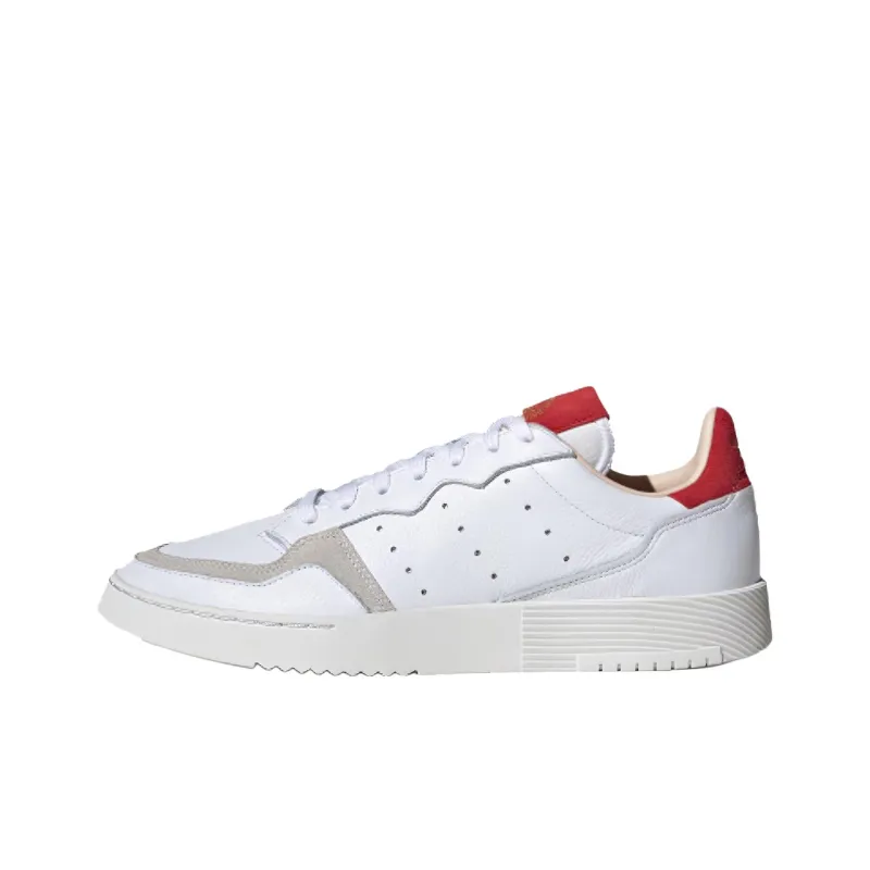Adidas Supercourt Cloud White Scarlet-0