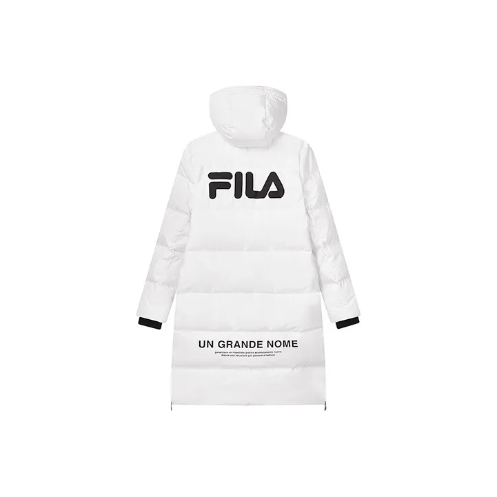 FILA Down Jacket Winter Men's Standard White-0