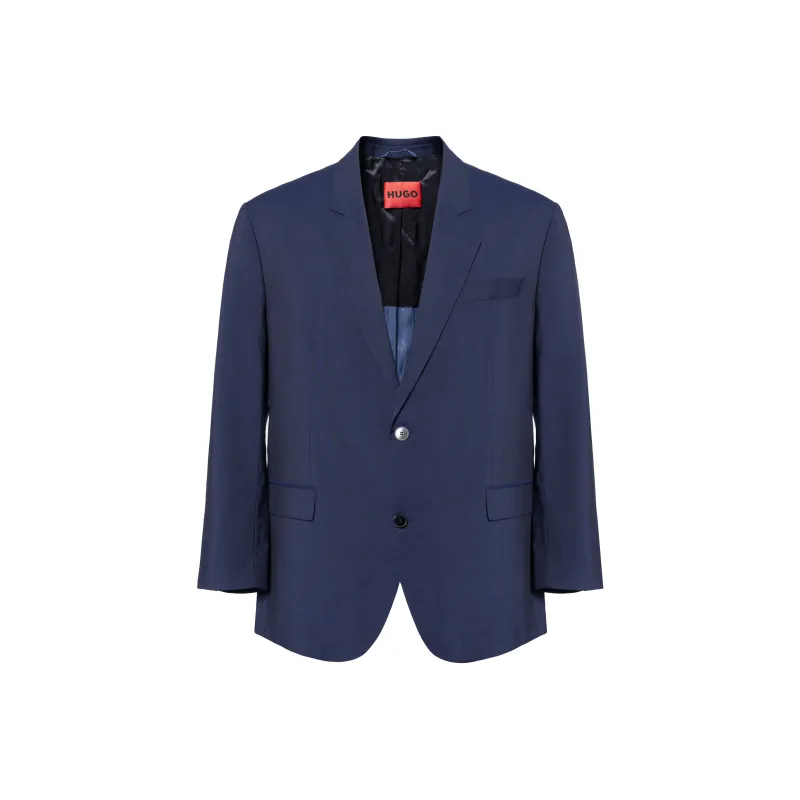 HUGO BOSS Business Suit Coat Men's Dark Blue-0