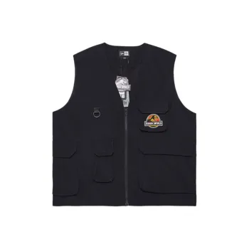 New Era Vests Unisex Black