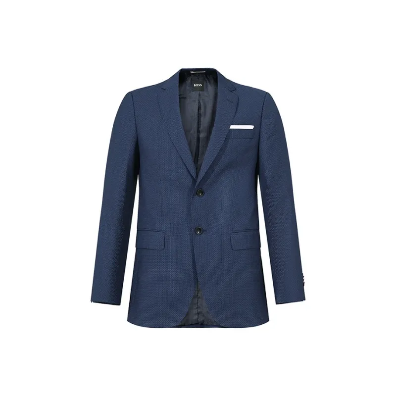 HUGO BOSS Business Suits Coats Men's Blue-0