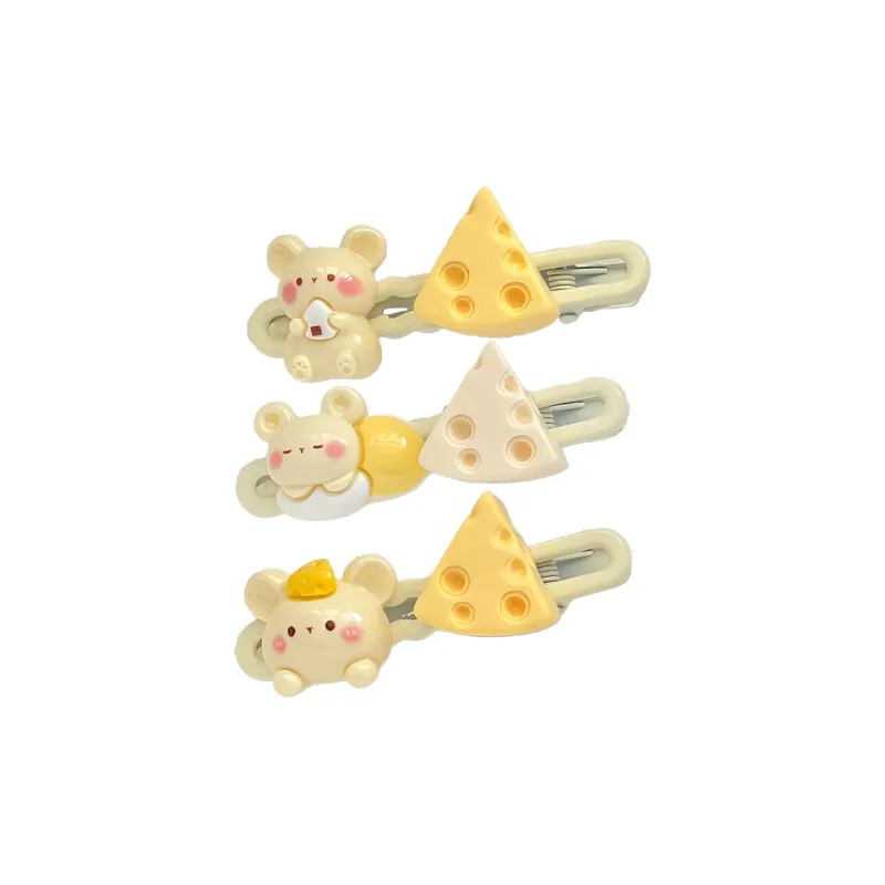 QIANFANGDAHUANGYE Alloy Hair Clips Women's-9
