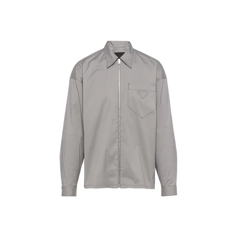 PRADA SS23 Jackets & Coats Men's Gray-0