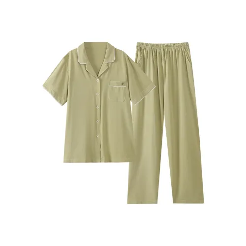 XIA.WA.ZHI.XIU Pajama Set Women's Matcha