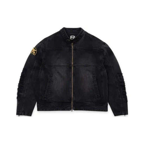 Blur 1.0 SS24 Denim Jacket Men's Dark Gray