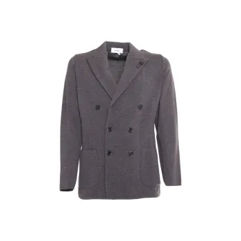LARDINI Double Breasted Tailored Blazer