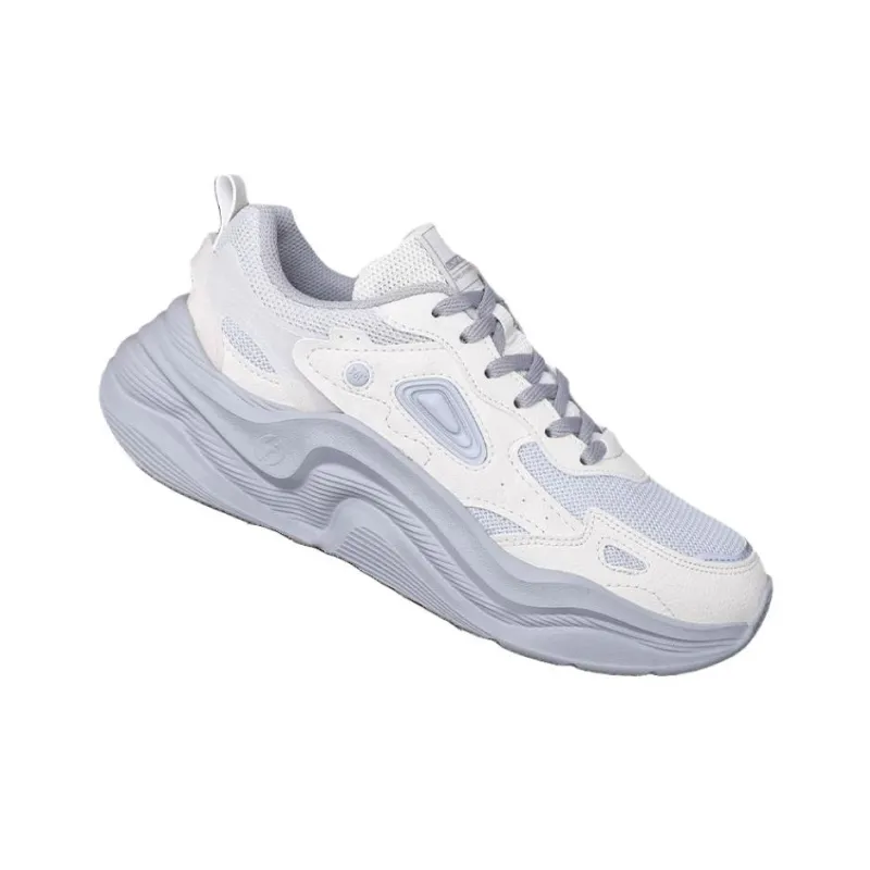 361° Cushioning Coverage Lightweight Low Top Casual Running Shoes Women's Greige-1