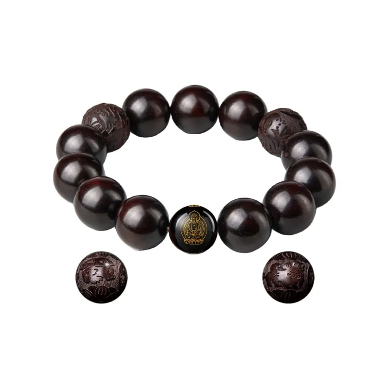 Moonstone Edge Rosewood Precious Wood Bracelets Unisex-16