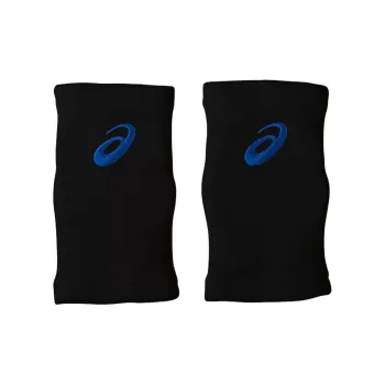Asics Volleyball Elbow Pads Blue Black Rayon, Polyester, Synthetic Rubber Kids'