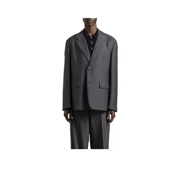 PRADA Business Suits Coats Men's Black