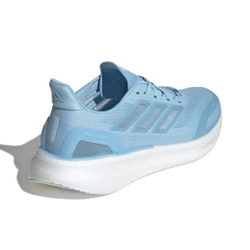 Adidas PUREBOOST 5 Anti Slip Wear Resistant Low Top Casual Running Shoes Unisex Blue-4