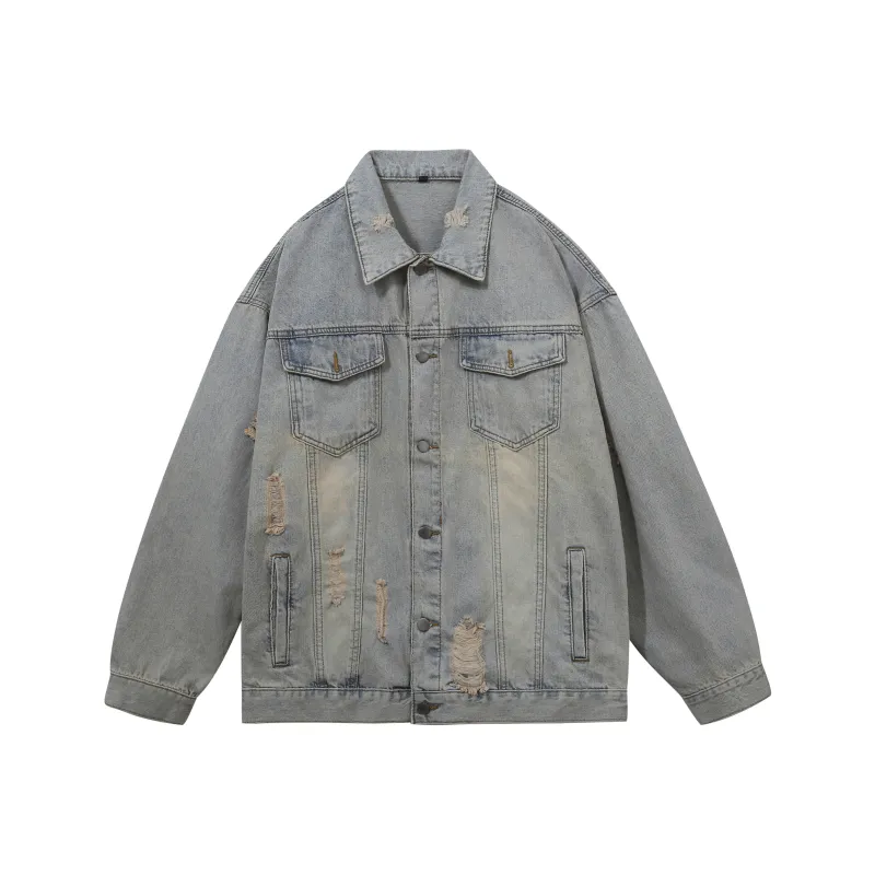 BOTH PLAY Denim Jackets Unisex-2