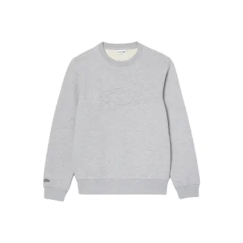 LACOSTE Sweatshirt Men's Mixed Light Gray