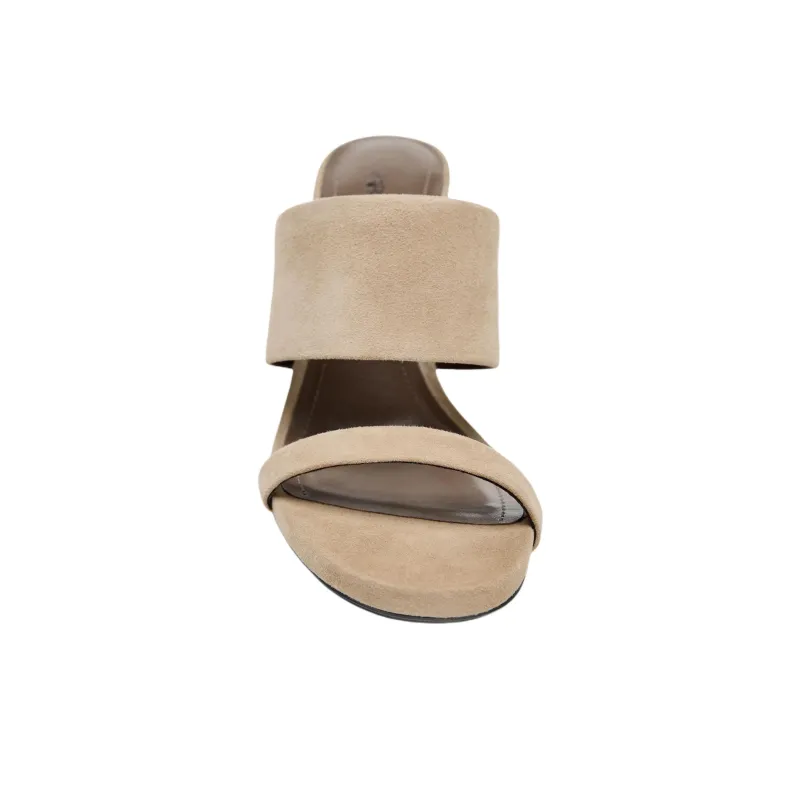 ZARA PU Polyurethane Slip Resistant Slide Slippers Women's Beige-3