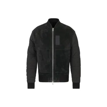 DIOR Logo Patch Zip Up Jacket