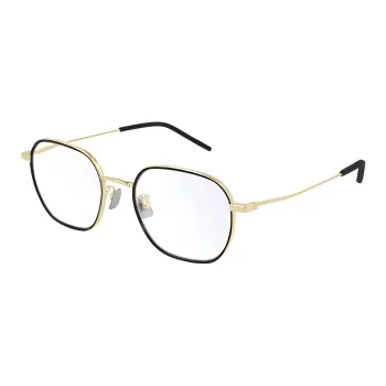 SAINT LAURENT Hexagon Framed Glasses
