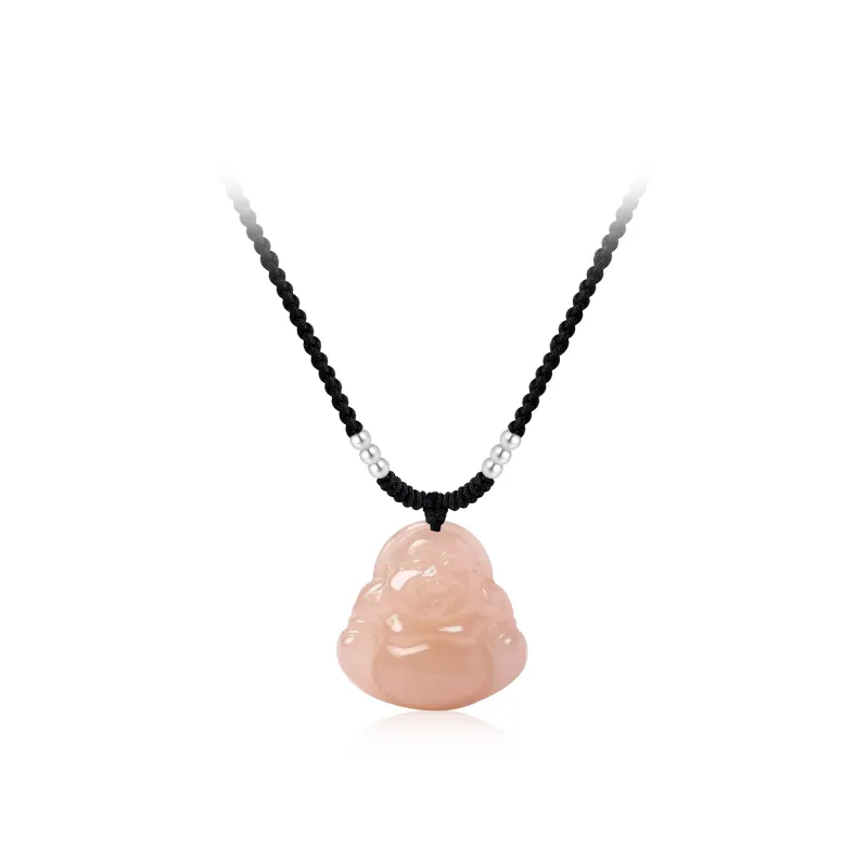 Love Link Chalcedony Necklaces Unisex-2