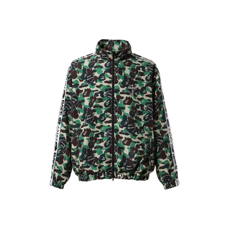 SAINT Mxxxxx x Bape Jackets & Coats Men's Green-0